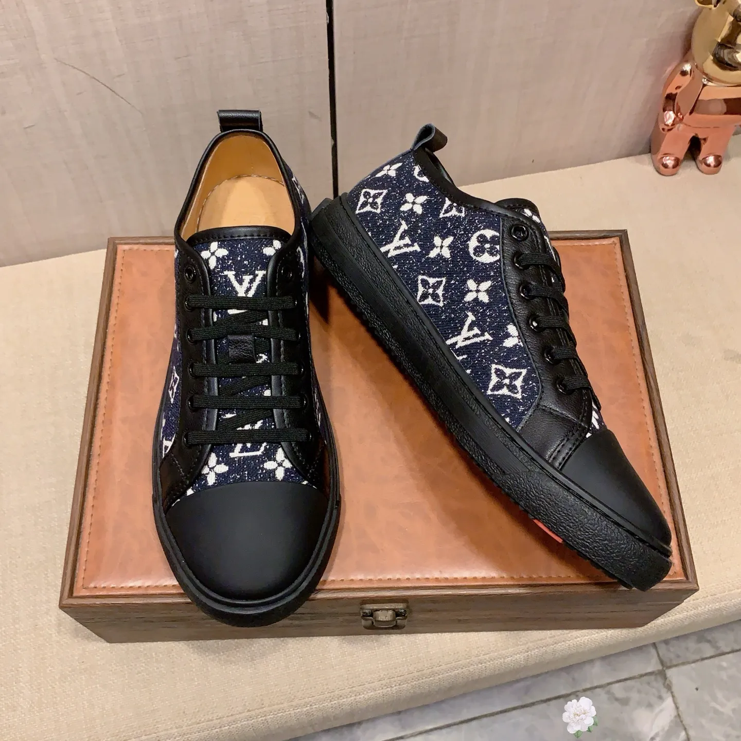 Men's Men's Shoes 💰400💰💰🎩🎩[Lightning][Lightning] "Lv*" Latest•hot style casual shoes, top brand [Seduce] luxury~purchase, top~quality. [Strong] The upper is made of imported breathable fabric with cowhide material ➕ breathable sheepskin feet (•) and fine workmanship. Original stylish and stylish soft rubber wear-resistant and non-slip outsole, light and comfortable on the feet, the real thing looks better when photographed, 0128: code: 38-44, 2️⃣ colors selected